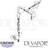 Grohe Essence Single-Lever Sink Mixer Kitchen Tap Spares